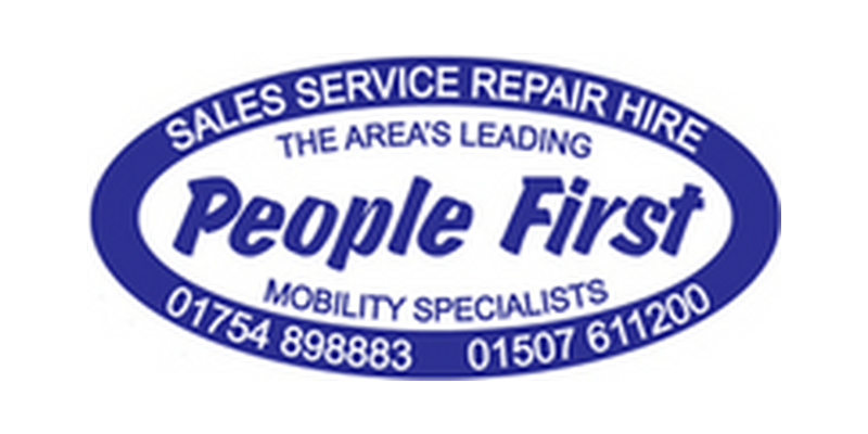 People First Mobility logo – sales, service, repair and hire specialists